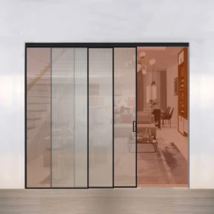 Cửa Slim 3 cánh 2 lùa 1 lùa độc lập